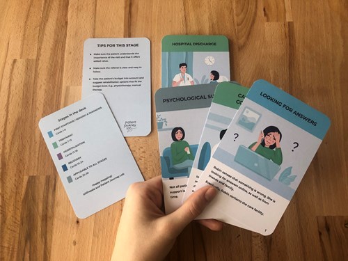 Het kaartspel bevat 4 fases met elk 6 kaarten