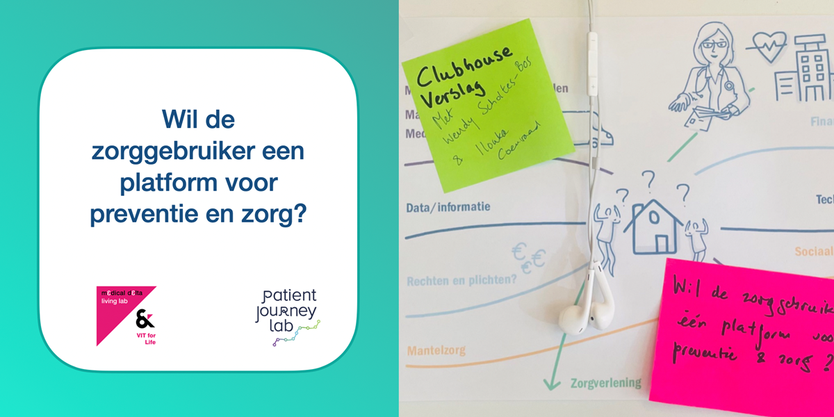 Wil de zorggebruiker een platform voor preventie en zorg?