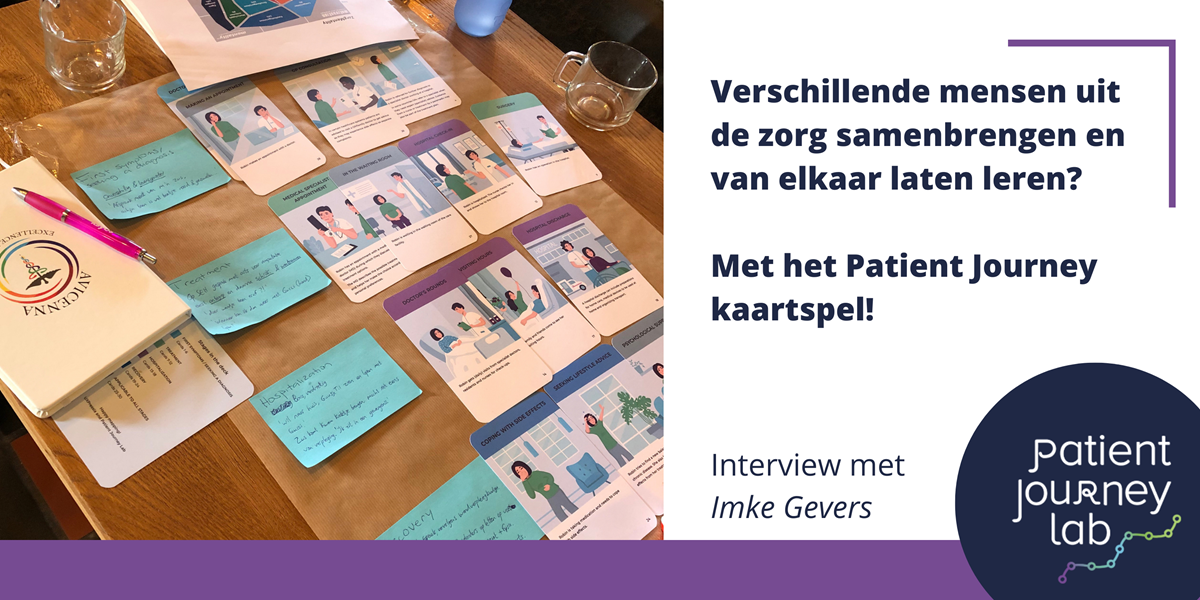 Samen leren met ons Patient Journey kaartspel!